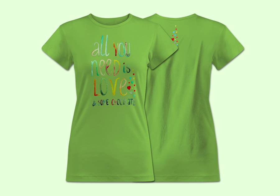 Classic_T-shirt_women_Lime