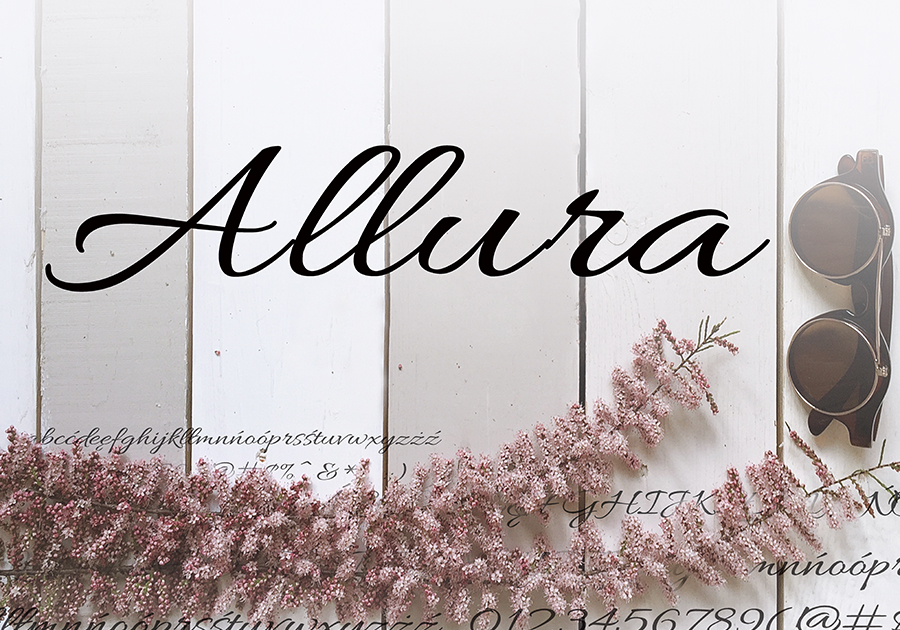 Darmowy font Allura-Regular