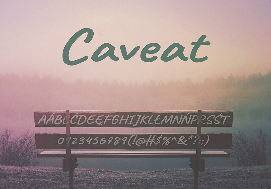 Darmowy font Caveat