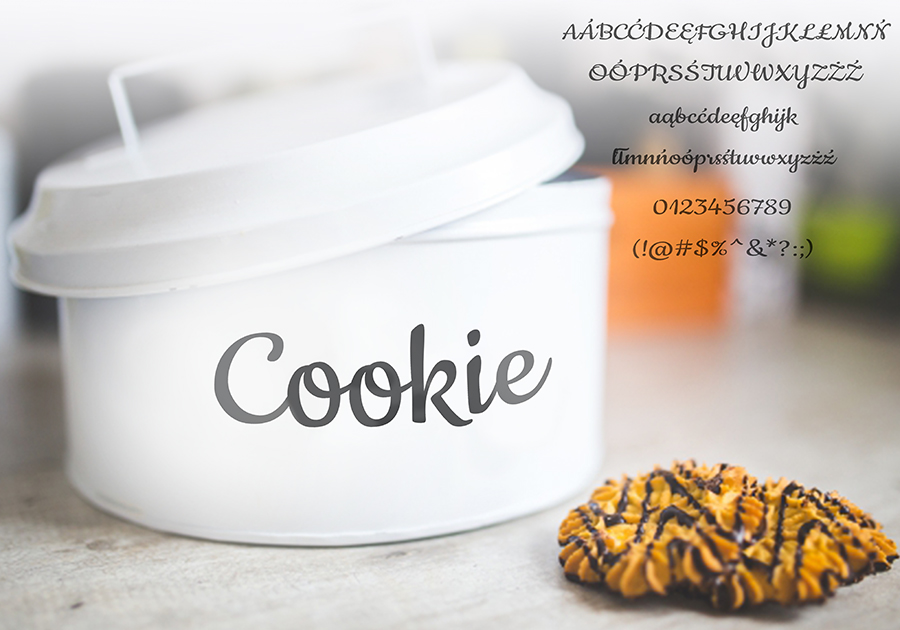Darmowy font Cookie-Regular