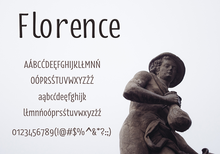 Font Florence-Regular