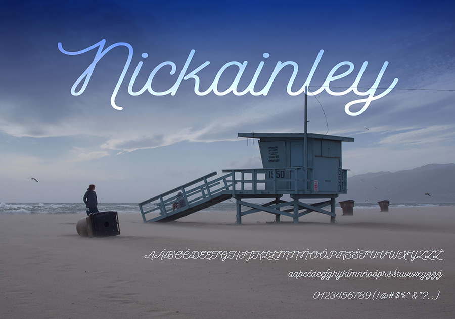 Czcionka Nickainley-Normal