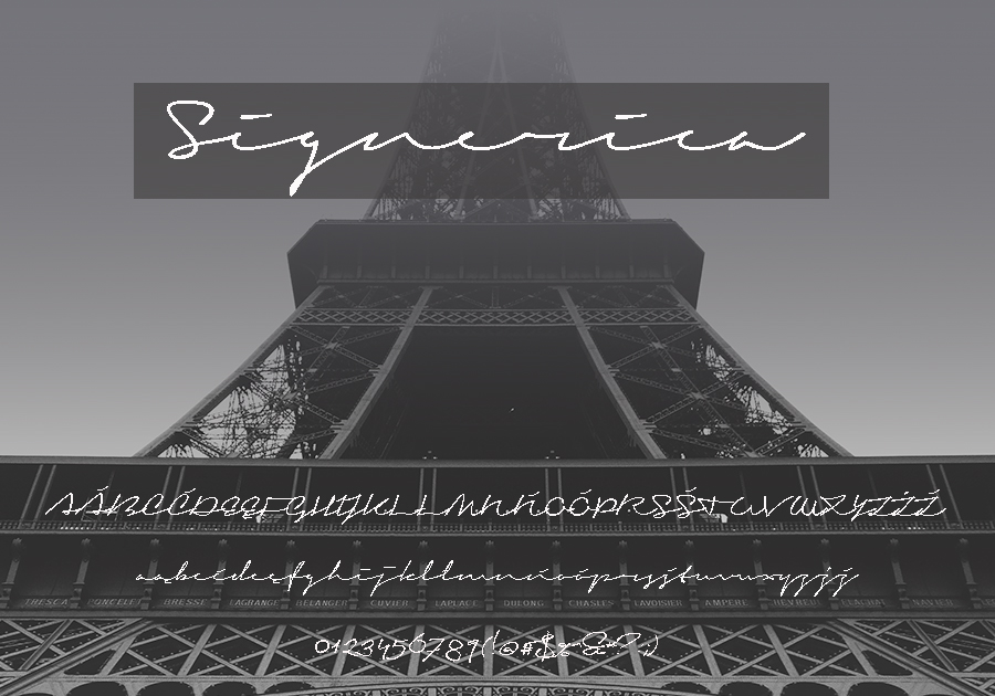 Font Signerica