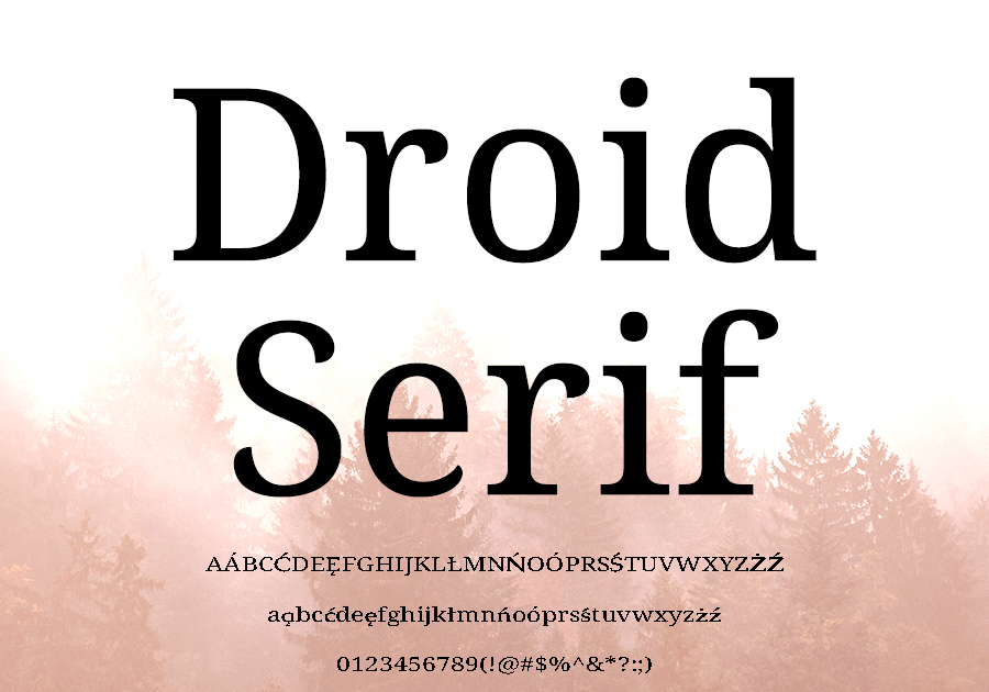 Droid Serif