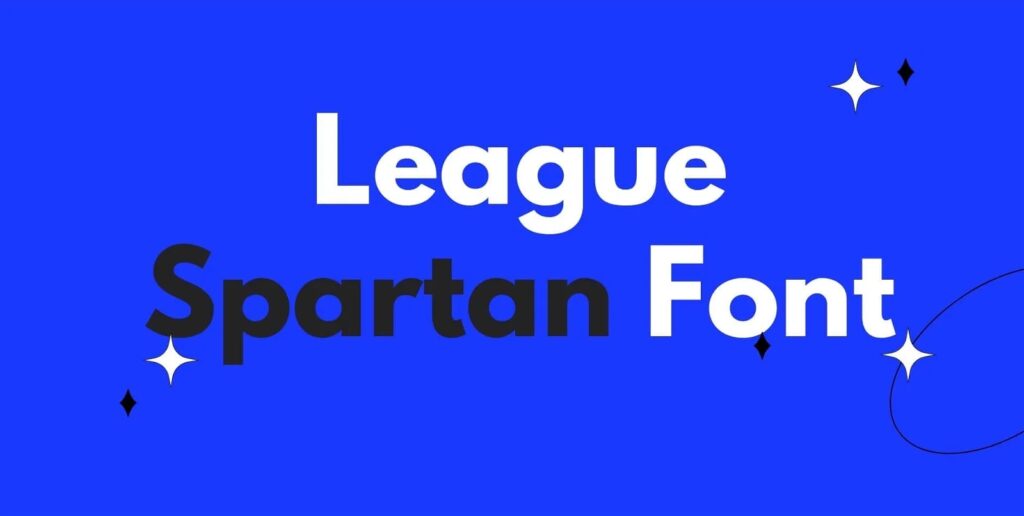 league spartan font