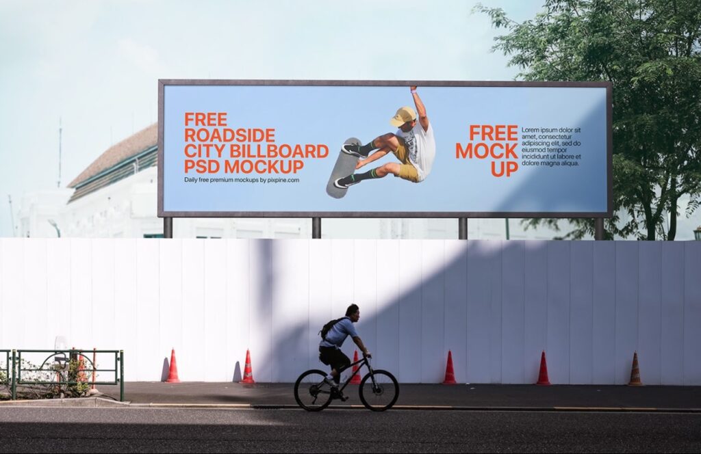 reklama w mieście druk