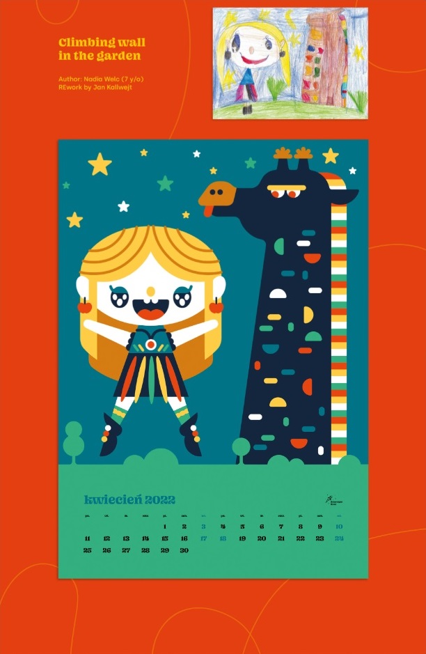 kalendarz dla dzieci