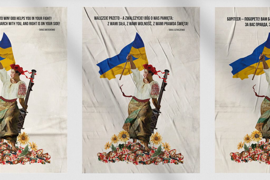 druk plakatów Ukraina
