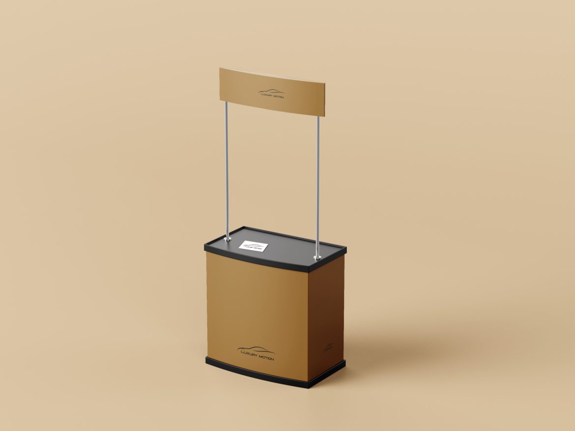 Źle przygotowane stanowisko targowe