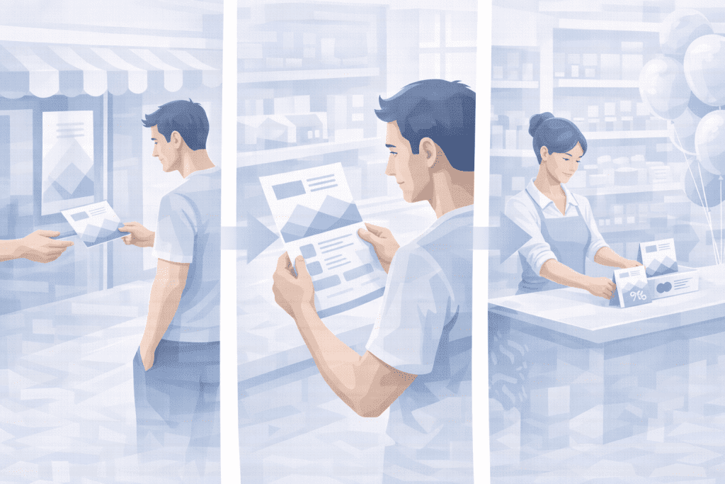 Sytuacje, w których ulotki lepiej wspierają szybką sprzedaż: promocja lokalna, konkretna oferta i kampania krótkoterminowa.