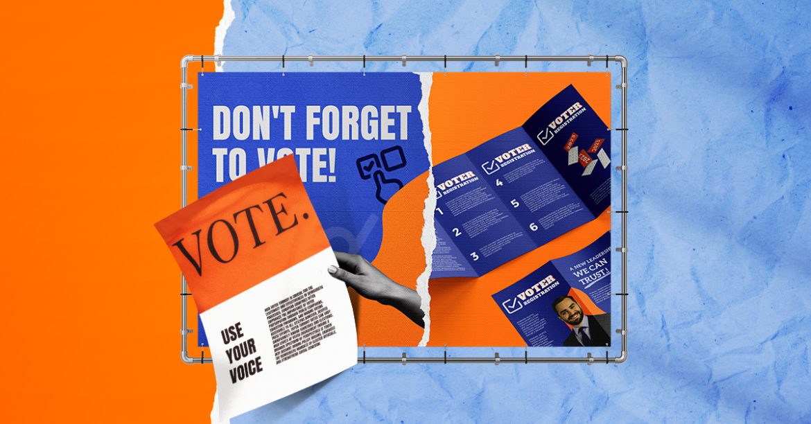 druk ulotek wyborczych