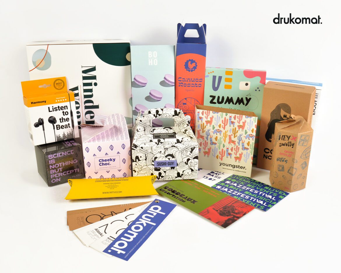 zestaw próbek opakowań drukomat.pl