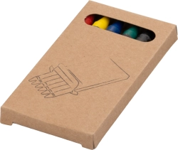 Kredki świecowe 6 kolorów