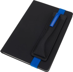 Notatnik A5 w linie z długopisem