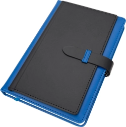 Notatnik A5 w linie z wizytownikiem