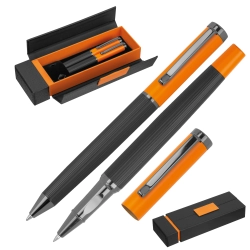 Zestaw piśmienny długopis i pióro kulkowe