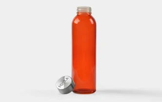 butelka z kolorowego szkła 500 ml