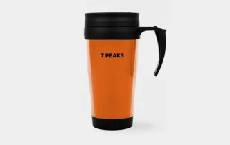kubek termiczny plastikowy z uchwytem 400 ml