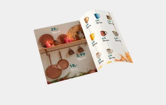 Gazetki reklamowe składane