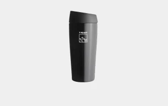 Kubek termiczny stalowy z ustnikiem na przycisk 400 ml