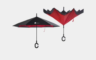 Parasol składany odwrotnie