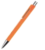 długopis plastikowy z klipsem z jednego elementu