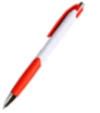 długopis plastikowy z kolorowymi elementami