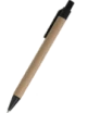 długopis tekturowy z kolorowym klipsem