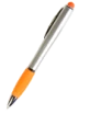 długopis z podświetlanym logo i touch pen