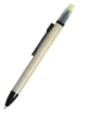 długopis eco friendly z zakreślaczem