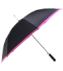 parasol automatyczny czarny z kolorową lamówką