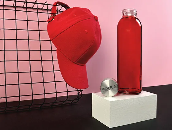 butelka z kolorowego szkła 500 ml druk online 1