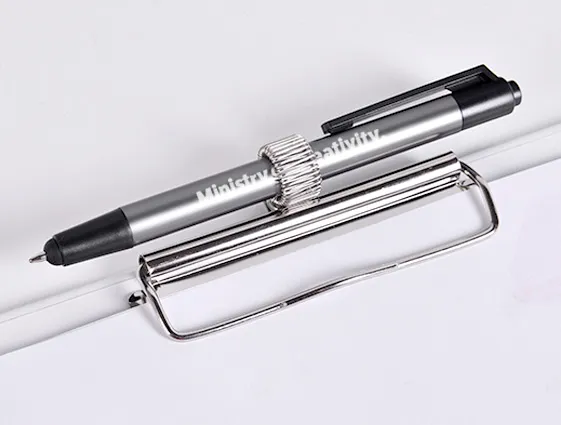 długopis metaliczny z końcówką touch pen druk online 2