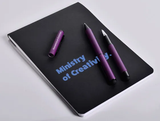 długopis i pióro metalowe soft touch Pierre Cardin druk online 2