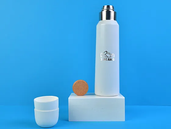 termos stalowy biały 500 ml druk online 2