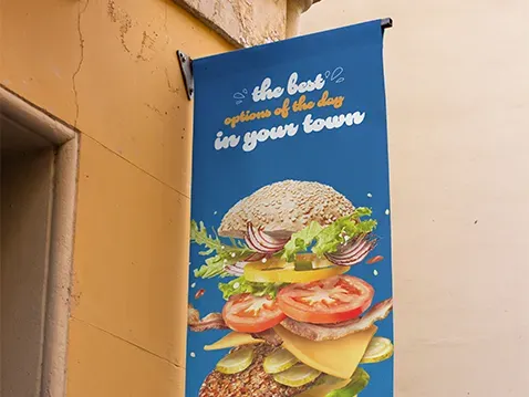 banery jednostronne z tunelami