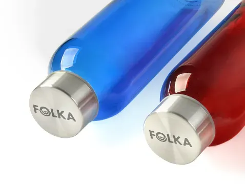 butelka z kolorowego szkła 500 ml