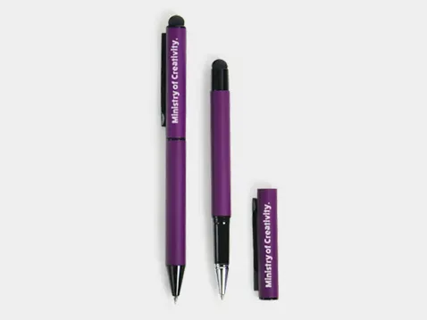 długopis i pióro metalowe soft touch Pierre Cardin