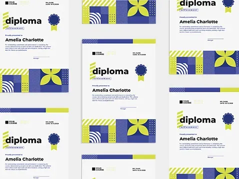 dyplomy personalizowane
