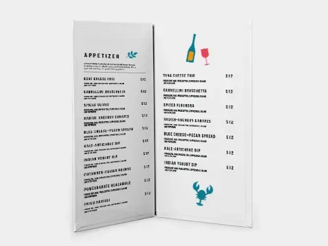 etui na karty menu