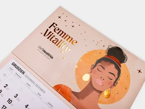 kalendarze trójdzielne Premium