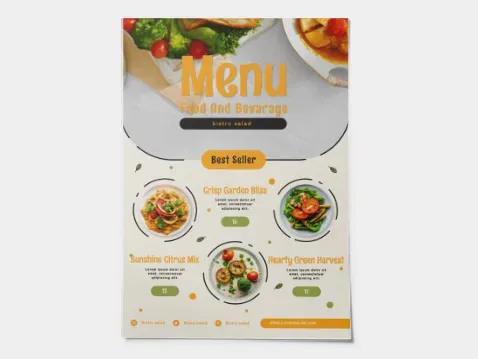 menu karty
