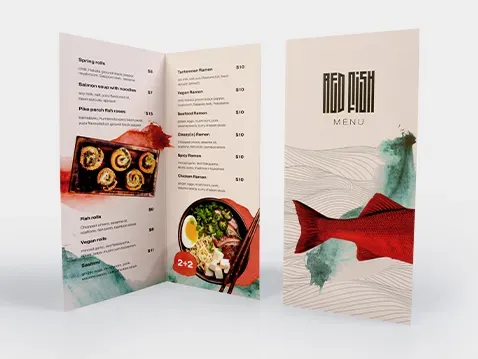 menu składane