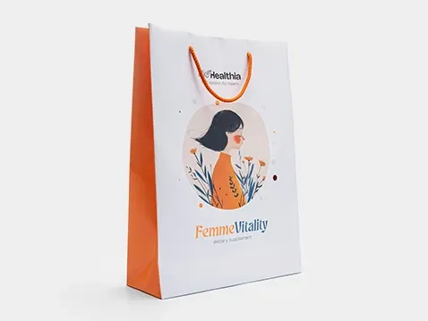 torby papierowe foliowane Premium