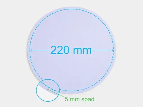 podkładka pod mysz okrągła