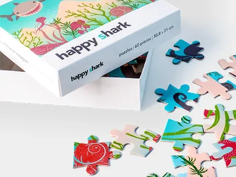 Puzzle reklamowe z nadrukiem