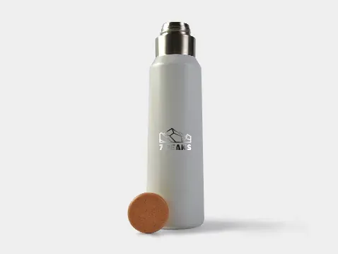 termos stalowy biały 500 ml