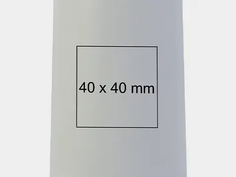 termos stalowy biały 500 ml