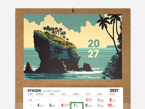 Kalendarze jednodzielne