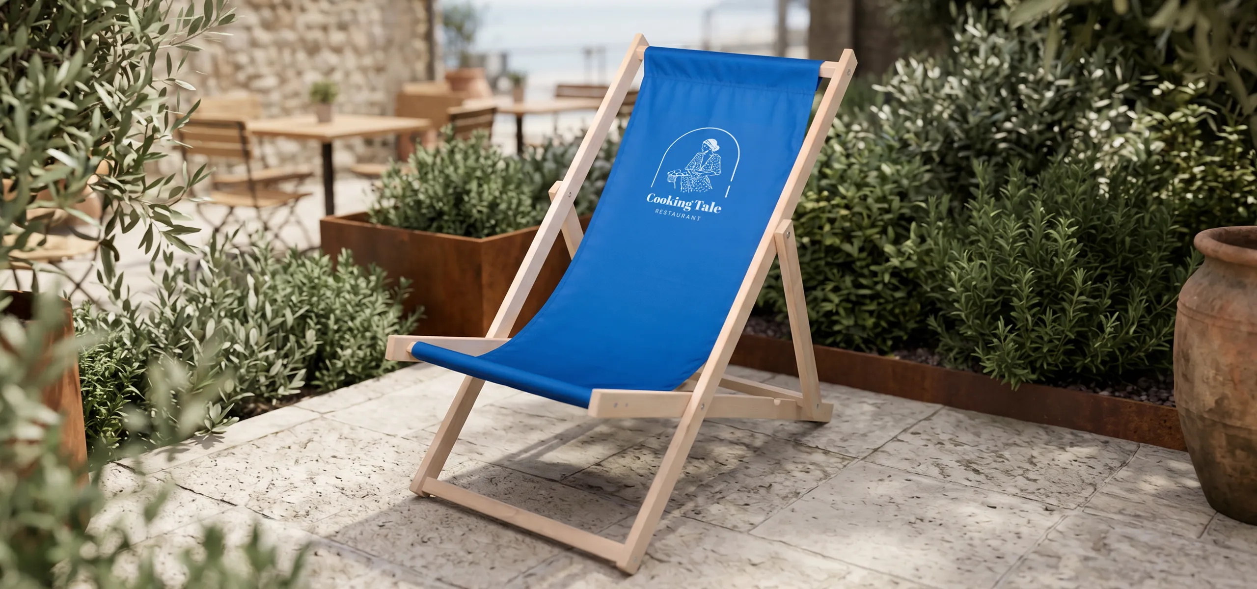 Leżaki plażowe z Twoim logo w Drukomat.pl